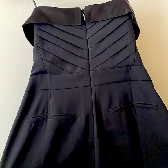 Greylin for Anthropologie black strapless jumpsuit with pockets Size S - Picture 9 of 12